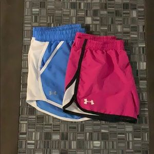 Pack of 2 underarmour shorts